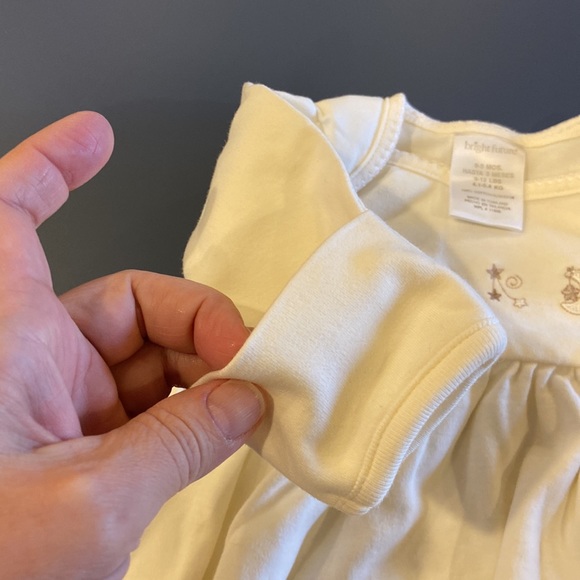 Infant Bright Future Cream 0-3 Months Gown - Picture 6 of 7
